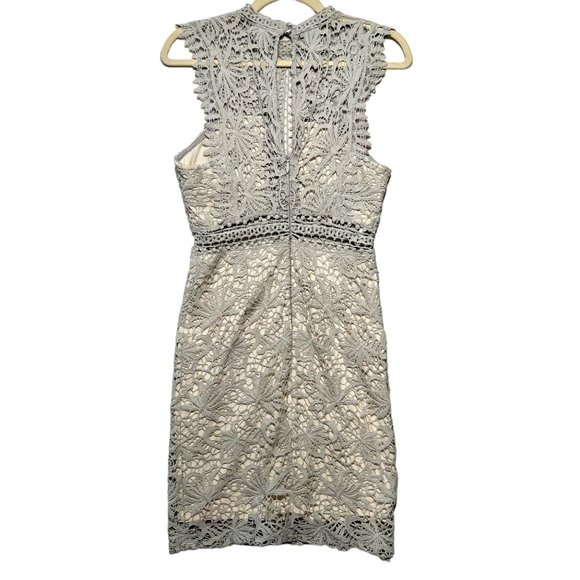 Classy yet Super Sexy Soieblu Crochet Fitted Dress Size Small, Perfect - Picture 2 of 11